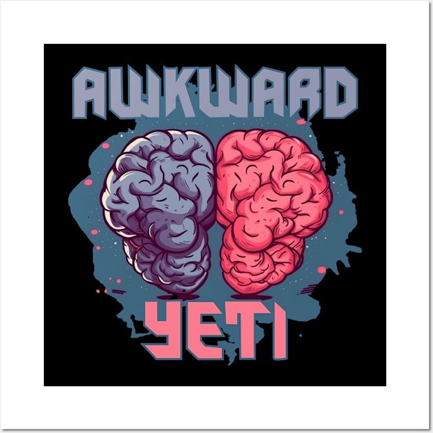 Awkward Yeti Wall Art by Pixy Official